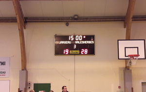 Match contre JARGEAU